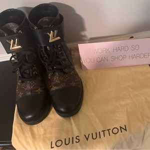 Louis Vuitton Wonderland Boots Size 41